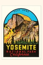 Pocket Sized - Found Image Press Journals- Vintage Journal Half-Dome, Yosemite National Park