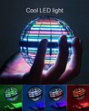 foto van Flynova Pro Rood - Fidget Toy Boomerang Spinner - Magic Flying Ball - NEW UPGRADE 2021 - Fidget Zintuiglijke speelgoed voor kinderen - Mini Drone bal met LED