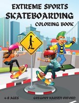 Extreme Sports Skateboarding coloring book