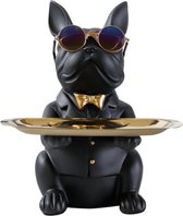 Lupio Bulldog Huisdecoratie | Decoratie Woonkamer | Beeld Hond | Decoratieve Accessoires | Decoratie Kerst | Decoratie Kamer | Decoratie Slaapkamer