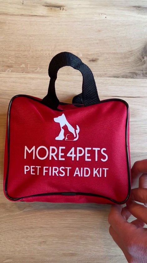 EHBO koffer - EHBO Huisdier - EHBO voor hond en kat - First Aid Kit -  62-delig -... | bol.com