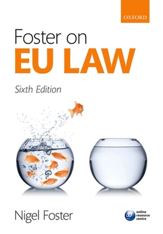 Foster on EU Law - cover