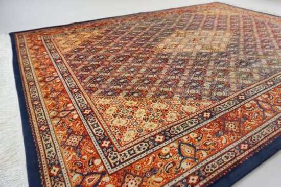 SusaStyle wandkleed Sharat – rechthoek 100x140cm– uniek Perzisch design - zijdezacht