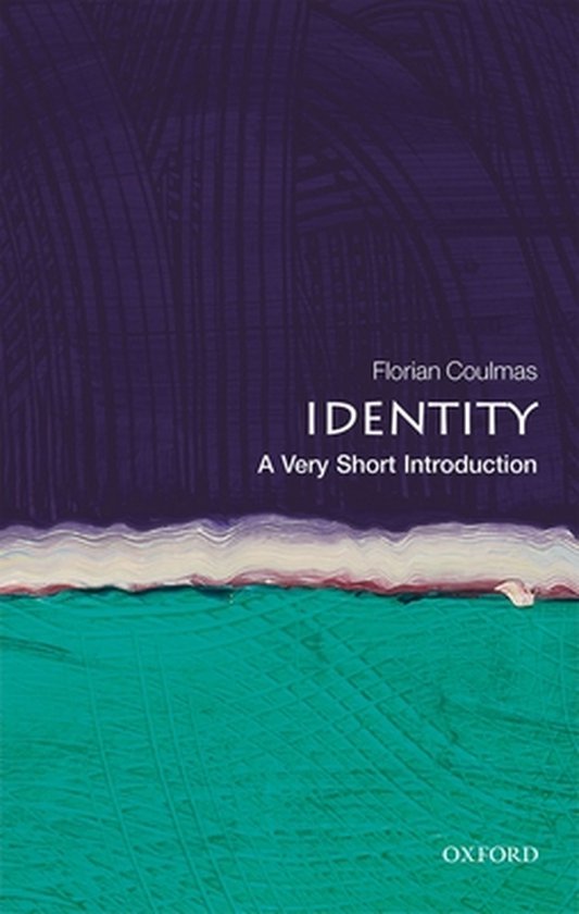 Identity: A Very Short Introduction - cover
