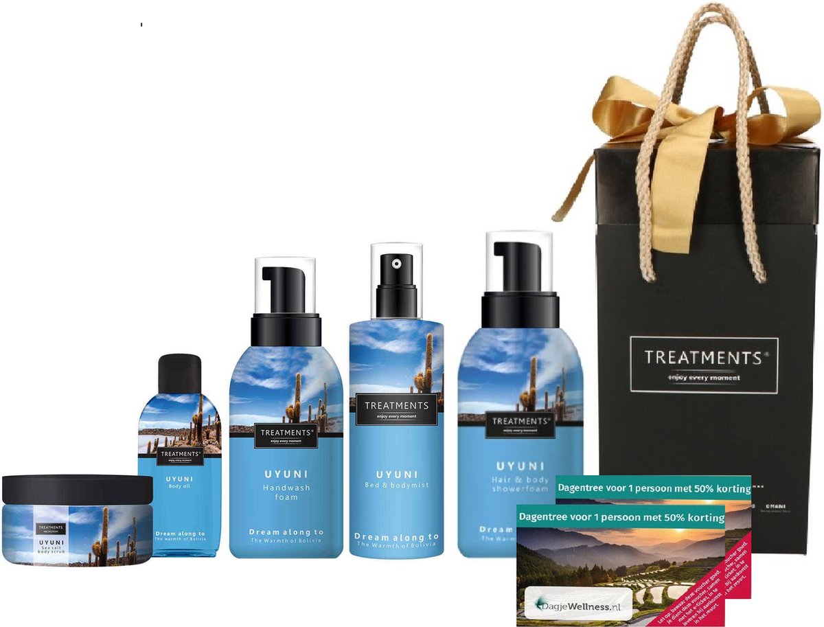 Treatments Uyuni Wellness Giftbox Large + 2 Wellness kortingvouchers