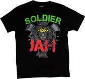 T-Shirt Soldier of Jah - Rastafari - Original RastaEmpire - L (Large)