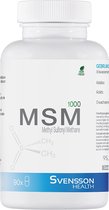 Svensson - MSM 1000 mg - Supplement met Zwavel - 90 tabletten