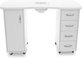 Valhalla Bureau - Make-up Bureau - 4 Lades - Wit - 121x80x46 cm