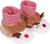 Kerst babyschoentjes Rendier / 12-18m 20-21 EU
