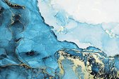 Marble II – 90cm x 60cm | Fotokunst Marble op Plexiglas Schilderij - Abstract Marmer Acrylglas Wanddecoratie