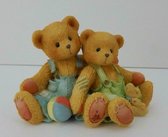 Cherished teddies beeldje Travis and Tucker