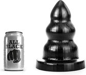 All Black Triple Pleasure Buttplug - zwart - maat S