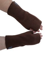 Bluvardi Vingerloze Handschoenen- Antipilling Fleece-Bruin