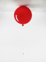 Memory Plafondlamp - glanzend - S - rood