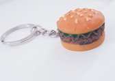 Hamburger - Sleutelhanger - Eten - Keychain - Accessoires - Leuk - Fastfood