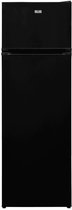 CONTINENTAL EDISON 2-deurs koelkast 240L, Statische koeling, Zwart, L54 x H160 cm