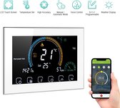 Dakta® Slimme Digitale Thermostaat voor CV | WiFi | met gateway | met App Alexa en Google Home | Smart | Zwart & Draadloos | Temperatuurregelaar | Temperatuurmeter | Wit
