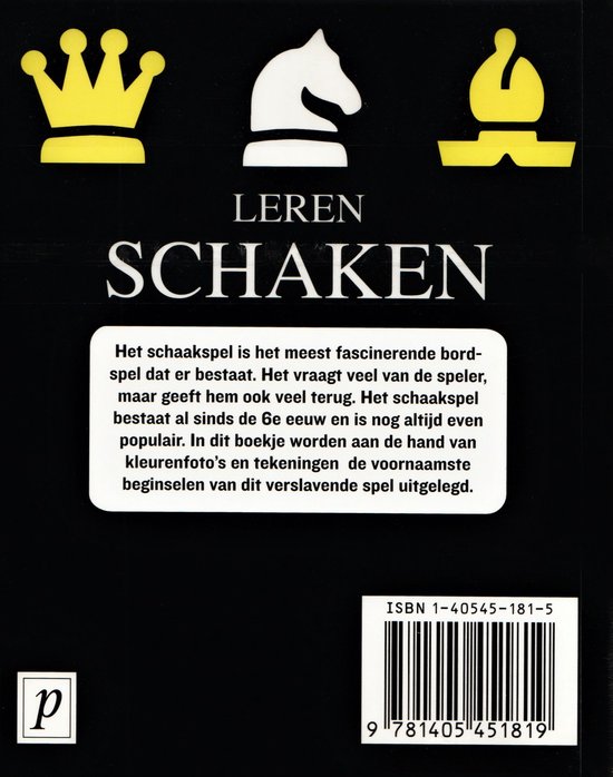 Boek & spel leren schaken 9781405451819 Boeken