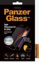 PanzerGlass CamSlider Gehard Glas Privacy Screenprotector Geschikt voor Apple iPhone 6s - Zwart