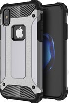 Mobigear Outdoor Hardcase Geschikt voor Apple iPhone X - Grijs