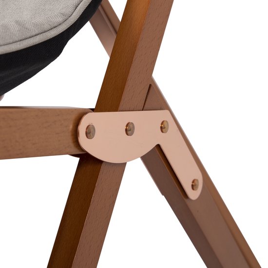 Bo-Camp - Urban Outdoor - Kinder relaxstoel - Bloomsbury - S - Oxford polyester - Beige van Bo-Camp — afbeelding 3