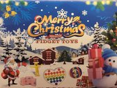 Adventskalender - Adventskalender Fidget toys 2021 - Fidget toys 24 stuks - Surprise Pop it!  Mystery Box - Adventskalender Chocolade - Kerst cadeau - Kerst - Kerstboom - Feestdagen - Sinterk
