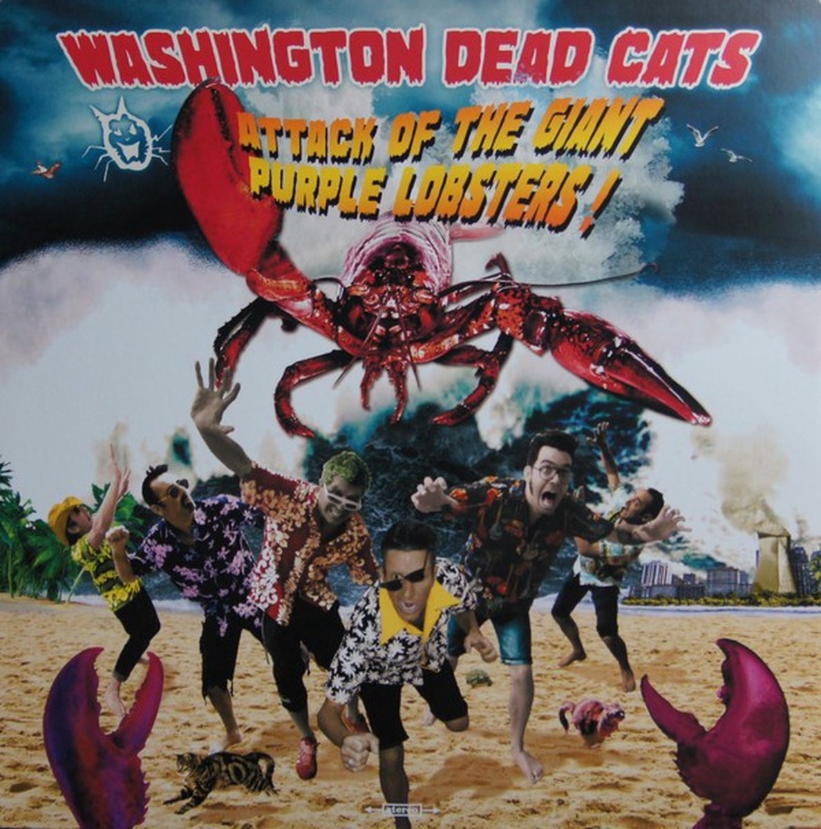Washington Dead Cats - Attack Of The Giant Purple Lobsters ! (LP) (Coloured Vinyl)