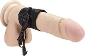ElectroPlay elastische leren penisband