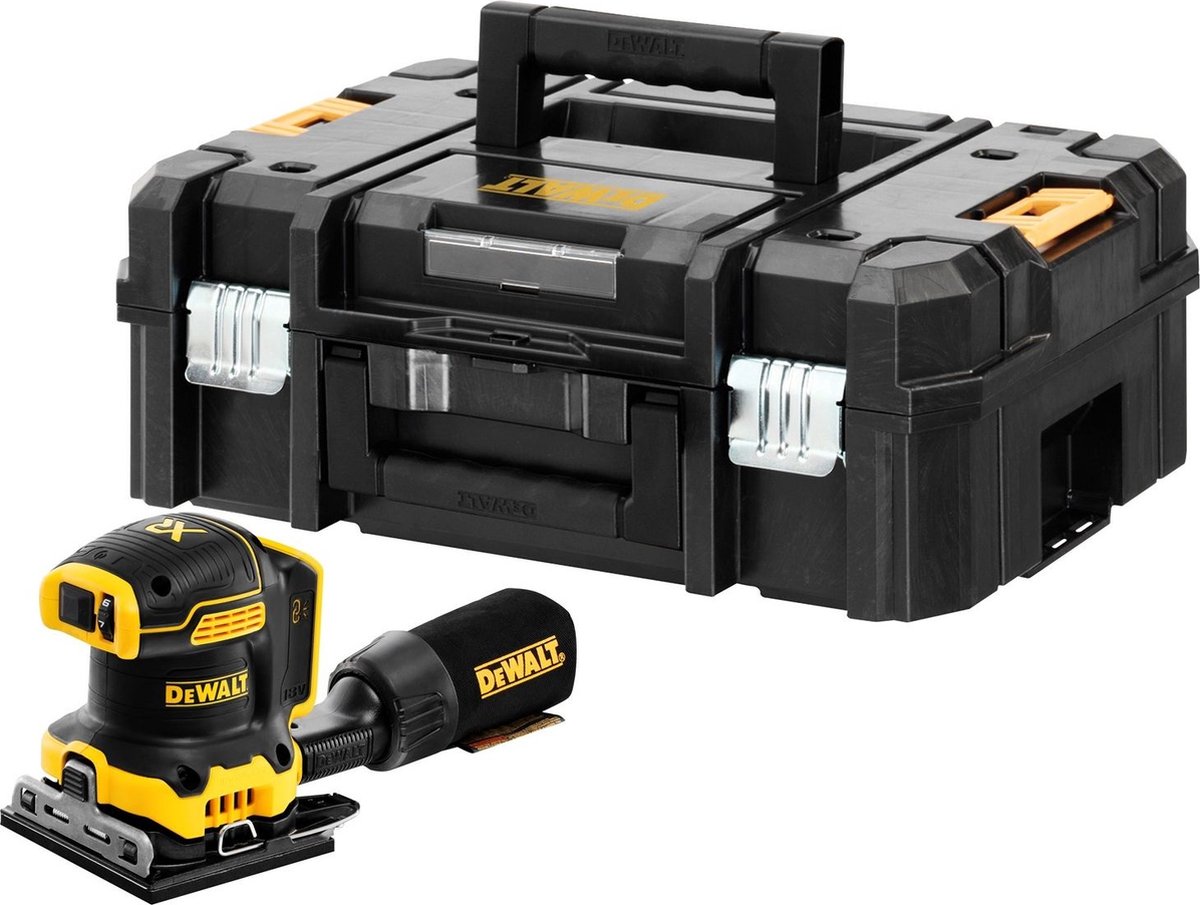 Ponceuse multifonction Dewalt DCW 210 N Ponceuse excentrique sans fil 18 V  125 mm Brushless + 1x batterie 5,0 Ah - sans chargeur