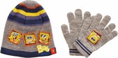 Spongebob - Winterse set - Muts en handschoen - 6 t/m 9 Jaar - 2 Paar