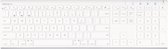 Macally ACEBTKEY Ultra dun Bluetooth draadloos toetsenbord - US Engels (QWERTY) layout - Wit