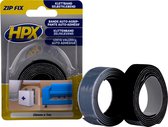 HPX Zip Fix klittenband - zwart - set haak + lus 20 mm x 1 m