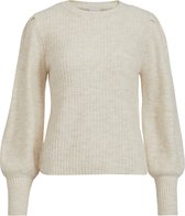 VILA VIVANNA L/S KNIT TOP/SU Dames Trui - Maat XL