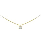 Collier Zirkonia 42 + 2 Cm