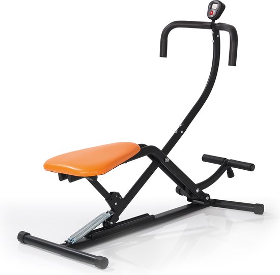 MAXXMEE Training Device Crunch & Glide – cardio en krachttrainer - Crunch trainer - Trainingsbank - Hometrainer total workout voor thuis