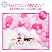 Ballonnenboog Zelf Maken Set Roze 4m
