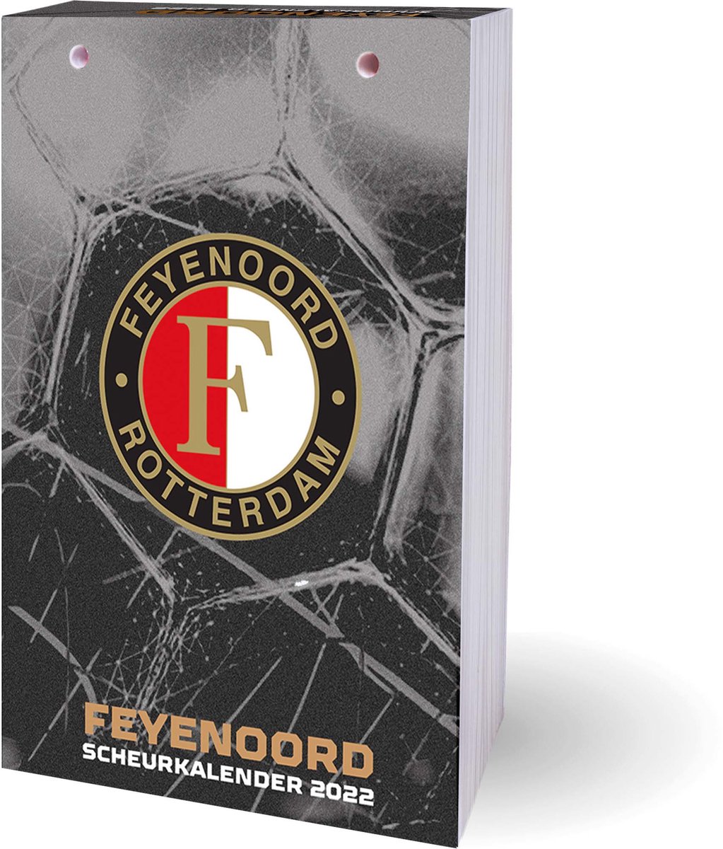 wacht Als reactie op de Verminderen Scheurkalender - 2022 - Feyenoord | bol.com