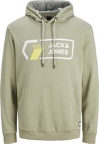 JACK&JONES PLUS JCOLOGAN SWEAT  HOOD LN PS Heren Trui - Maat EU4XL US2XL