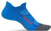 Feetures - Max Cushion - No Show Tab - Bright blue/Lava - M