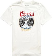 Brixton Coors Rocky Short Sleeve T-shirt - Off White