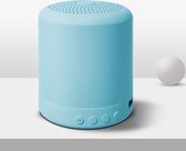Draadloze Bluetooth Speaker - Mini Speaker - Compacte Draagbare Luidspreker - Blauw - Met Verlichting - Disco