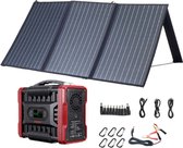 Dakta® Solar generator | Solar power station | Generator | 60000Mah | Met app bedienbaar | Bluetooth | USB | met Zonnepanelen