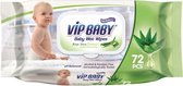 Bebiko VIP Baby Aloë Vera Billendoekjes Alcohol en Parabenen vrij - Pampers - Voordeelverpakking - 1296 doekjes (18 x 72)