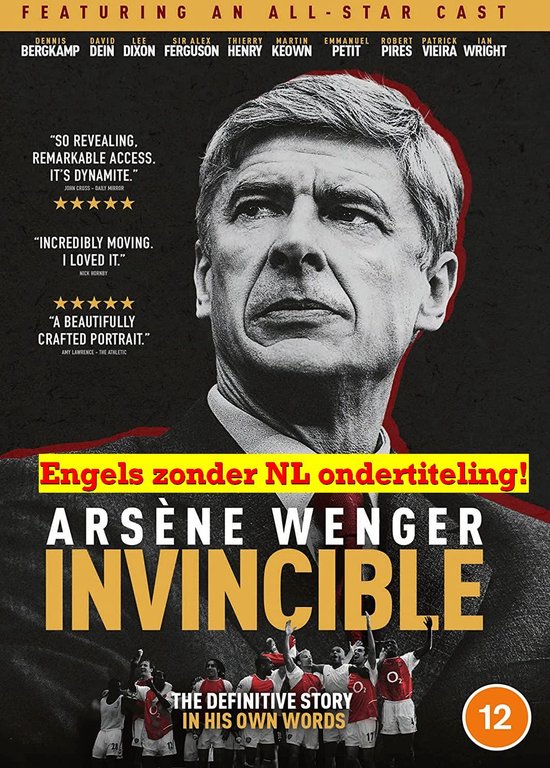 Arsene Wenger Invincible Dvd Dvd Arséne Wenger Dvd S Bol