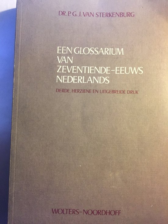 Een glossarium van zeventie...
