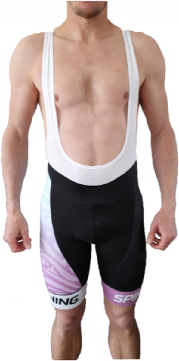 Spinning® Team - Fietsbroek - Heren - Bib - L