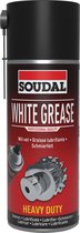 Soudal - white grease - smeervet - spuitbus 400ml