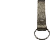 B-Cause Sleutelhanger leer M metallic goud