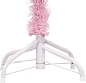Huis en Tuin Depot Kunstkerstboom Met Led'S En Kerstballen 240 Cm Pvc Roze