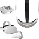 Vitafa Strap Compatibel met Oculus Quest 2 - Verstelbaar - Bril Accessoires - VR Game - Virtual Reality - Hoofdband